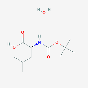 molecular formula C11H23NO5 B152207 Boc-D-Leucine monohydrate CAS No. 200937-17-3