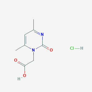 (4,6-Dimethyl-2-oxo-2H-pyrimidin-1-YL)-acetic acid hydrochloride