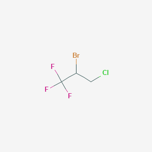 molecular formula C3H3BrClF3 B1522084 2-Bromo-3-chloro-1,1,1-trifluoropropane CAS No. 683-92-1
