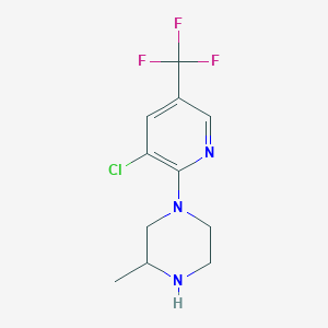 1-[3-Chloro-5-(trifluoromethyl)pyridin-2-yl]-3-methylpiperazine