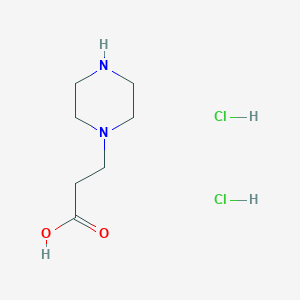 3-(Piperazin-1-yl)propanoic acid dihydrochloride