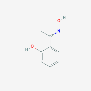 molecular formula C₈H₉NO₂ B015221 1-(2-羟苯基)乙酮肟 CAS No. 1196-29-8