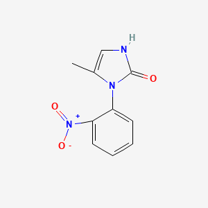 5-methyl-1-(2-nitrophenyl)-2,3-dihydro-1H-imidazol-2-one