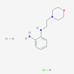 1-N-[2-(morpholin-4-yl)ethyl]benzene-1,2-diamine dihydrochloride