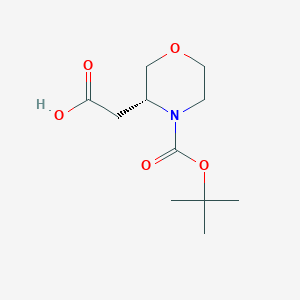 (R)-4-Boc-3-Morpholineacetic acid