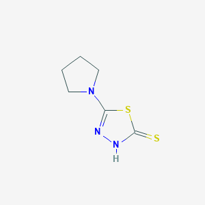 5-(Pyrrolidin-1-yl)-1,3,4-thiadiazole-2-thiol