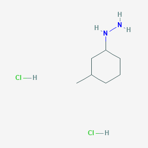 (3-Methylcyclohexyl)hydrazine dihydrochloride