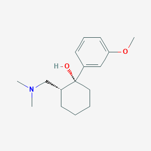 molecular formula C16H25NO2 B015222 Tramadol CAS No. 123154-38-1