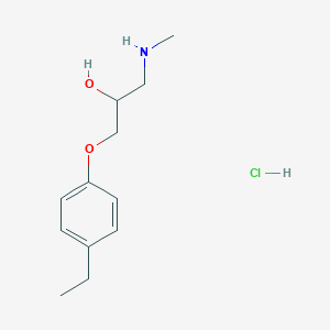 [3-(4-Ethylphenoxy)-2-hydroxypropyl](methyl)amine hydrochloride
