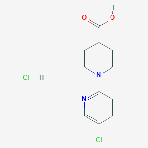 1-(5-Chloropyridin-2-yl)piperidine-4-carboxylic acid hydrochloride