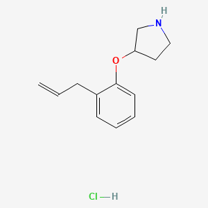 3-(2-Allylphenoxy)pyrrolidine hydrochloride