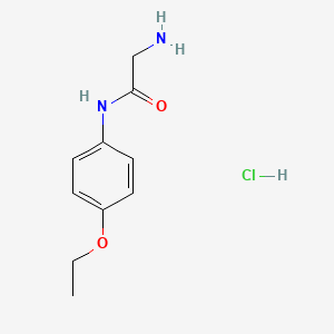molecular formula C10H15ClN2O2 B1522224 Phenocoll hydrochloride CAS No. 539-10-6
