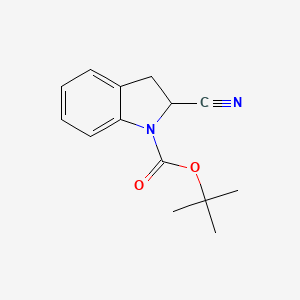Tert-butyl 2-cyanoindoline-1-carboxylate
