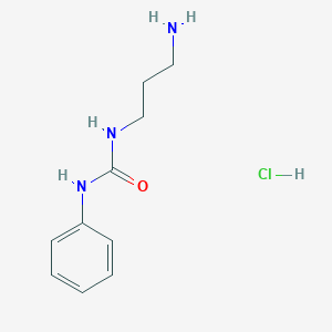 1-(3-Aminopropyl)-3-phenylurea hydrochloride