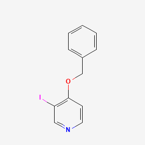 molecular formula C12H10INO B1522240 4-(Benzyloxy)-3-iodopyridine CAS No. 1203499-10-8