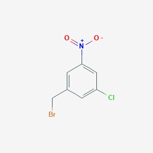 molecular formula C7H5BrClNO2 B1522254 1-(Bromomethyl)-3-chloro-5-nitrobenzene CAS No. 865624-17-5