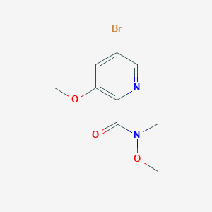 5-Bromo-N,3-dimethoxy-N-methylpicolinamide
