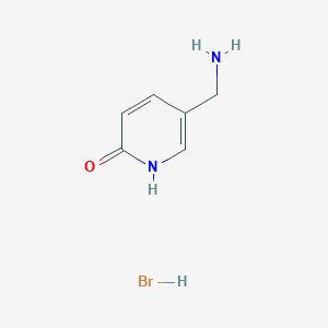 5-(Aminomethyl)pyridin-2(1H)-one hydrobromide