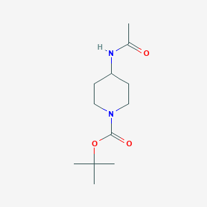 molecular formula C12H22N2O3 B1522280 tert-Butyl 4-acetamidopiperidine-1-carboxylate CAS No. 1093759-67-1