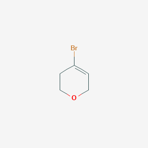 molecular formula C5H7BrO B1522286 4-Bromo-3,6-dihydro-2H-pyran CAS No. 24265-23-4