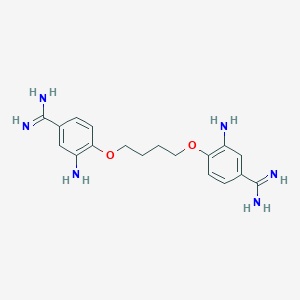 4,4'-(1,4-Butanediylbis(oxy))bis(3-aminobenzenecarboximidamide)
