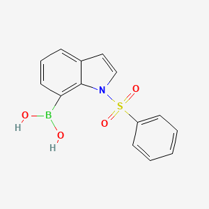 1-Benzenesulfonyl-1H-indole-7-boronic acid