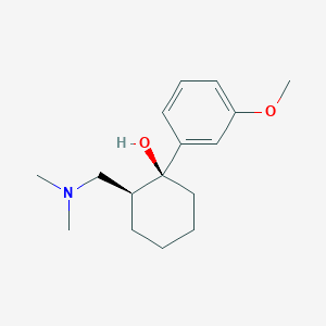 molecular formula C16H25NO2 B015223 (-)-Tramadol CAS No. 123134-25-8
