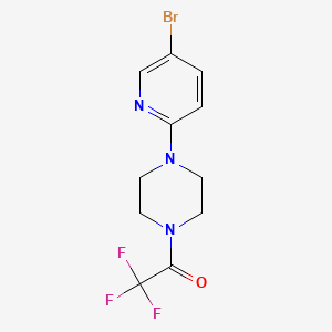 1-(4-(5-Bromopyridin-2-yl)piperazin-1-yl)-2,2,2-trifluoroethanone