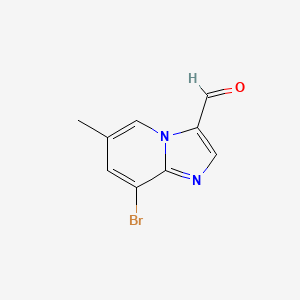 8-Bromo-6-methylimidazo[1,2-a]pyridine-3-carbaldehyde