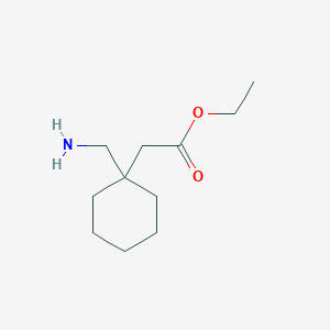 Ethyl 2-(1-(aminomethyl)cyclohexyl)acetate