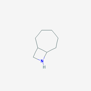 molecular formula C8H15N B1522379 8-Azabicyclo[5.2.0]nonane CAS No. 39872-95-2