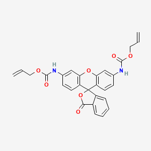 3', 6'-Bis(allyloxycarbonylamino)fluoran