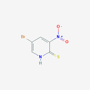molecular formula C5H3BrN2O2S B1522405 5-Bromo-3-nitropyridine-2-thiol CAS No. 886372-86-7