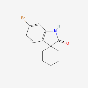 6'-Bromo-1',2'-dihydrospiro[cyclohexane-1,3'-indole]-2'-one