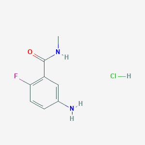 5-Amino-2-fluoro-N-methylbenzamide hydrochloride