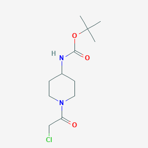 [1-(2-Chloro-acetyl)-piperidin-4-yl]-carbamic acid tert-butyl ester