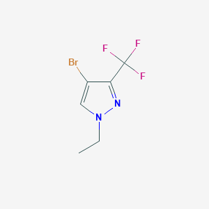 4-Bromo-1-ethyl-3-(trifluoromethyl)pyrazole