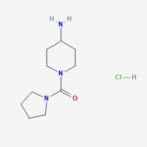 (4-Aminopiperidin-1-yl)(pyrrolidin-1-yl)methanone hydrochloride