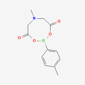 B1522510 6-Methyl-2-(4-methylphenyl)-1,3,6,2-dioxazaborocane-4,8-dione CAS No. 943552-01-0