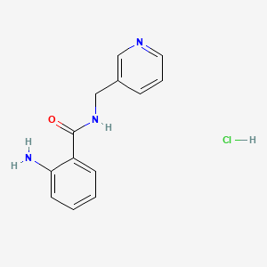 2-Amino-n-(3-pyridinylmethyl)benzamide hydrochloride