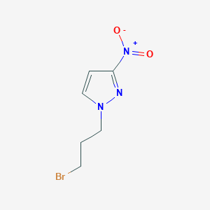 1-(3-bromopropyl)-3-nitro-1H-pyrazole