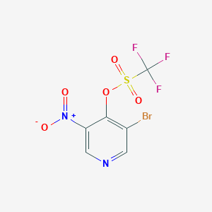 3-Bromo-5-nitropyridin-4-yl trifluoromethanesulfonate