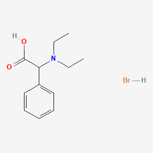 2-(Diethylamino)-2-phenylacetic acid hydrobromide