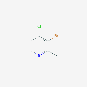 3-Bromo-4-chloro-2-methylpyridine