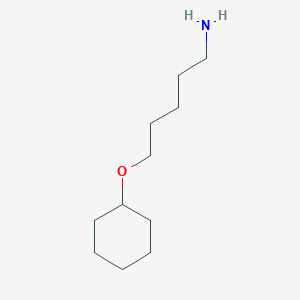 [(5-Aminopentyl)oxy]cyclohexane