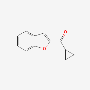 2-Cyclopropanecarbonyl-1-benzofuran