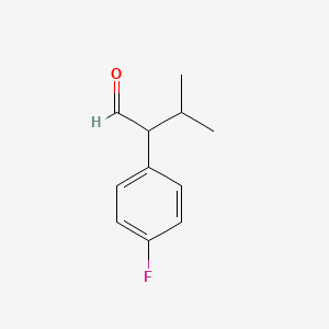 2-(4-Fluorophenyl)-3-methylbutanal