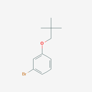 molecular formula C11H15BrO B1522605 1-Bromo-3-(neopentyloxy)benzene CAS No. 528528-63-4