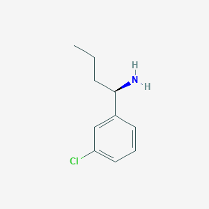 molecular formula C10H14ClN B15226149 (R)-1-(3-Chlorophenyl)butan-1-amine 