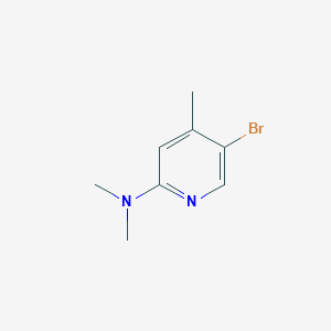 molecular formula C8H11BrN2 B1522644 5-Bromo-N,N,4-trimethylpyridin-2-amine CAS No. 764651-68-5